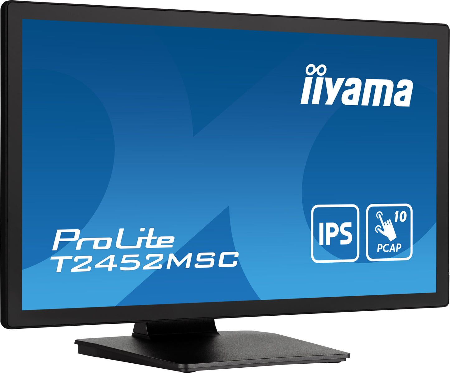 iiyama ProLite T2452MSC-B1 platta pc-skärmar 60,5 cm (23.8") 1920 x 1080 pixlar Full HD LCD Pekskärm Flera användare Svart