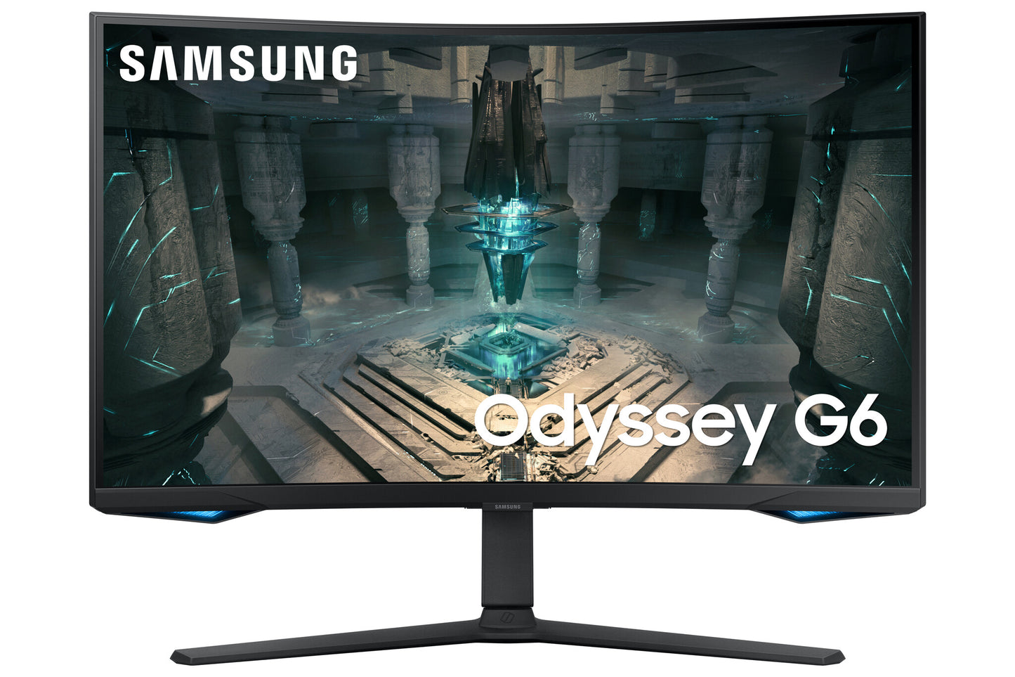 Samsung G65B platta pc-skärmar 81,3 cm (32") 2560 x 1440 pixlar Quad HD LED Svart