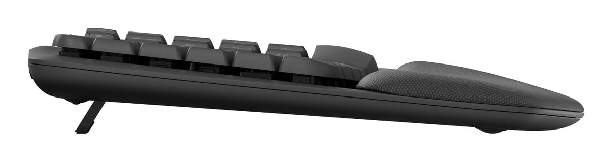 Logitech ERGO 920-012334 tangentbord Kontor Trådlös RF + Bluetooth QWERTY Amerikanskt internationellt grafit
