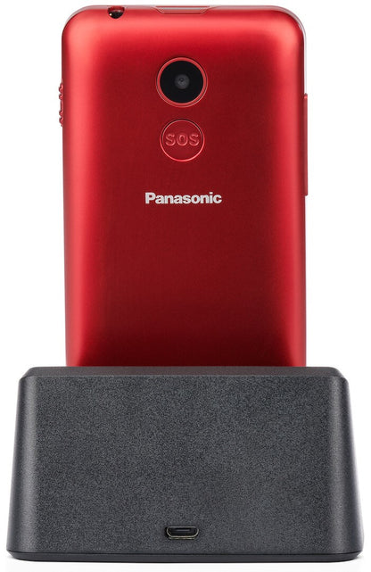 Panasonic KX-TU155EXRN mobiltelefoner 6,1 cm (2.4") 102 g Röd Kameratelefon