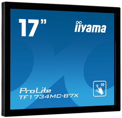 iiyama TF1734MC-B7X POS-skärm 43,2 cm (17") 1280 x 1024 pixlar SXGA Pekskärm