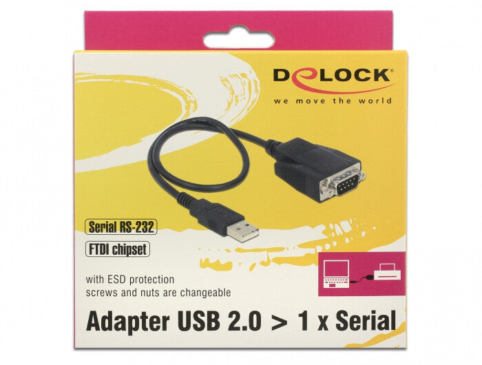DeLOCK 62958 dockningsstationer för bärbara datorer USB Type-A Svart