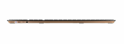 CHERRY JD-9100IT-2 tangentbord Mus inkluderad Hem / Kontor Trådlös RF + Bluetooth QWERTY Italiensk Svart, brons