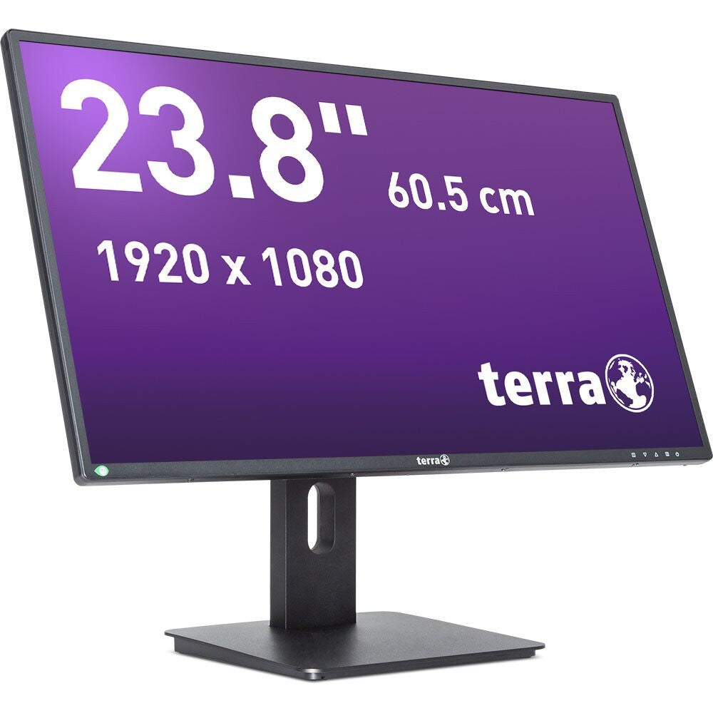 TERRA 3030206 LED display 60,5 cm (23.8") 1920 x 1080 pixlar Full HD Svart