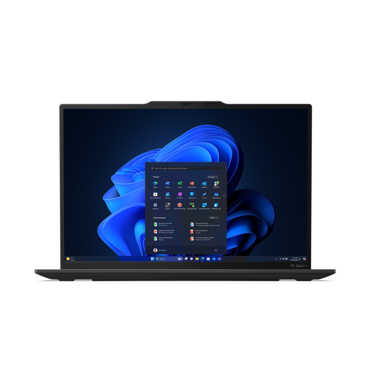 Lenovo ThinkPad X1 Carbon Gen 13 Aura Edition Copilot+ PC Intel Core Ultra 7 258V Bärbar dator 35,6 cm (14") 2.8K 32 GB LPDDR5x-SDRAM 1 TB SSD Wi-Fi 7 (802.11be) Windows 11 Pro tyska Svart