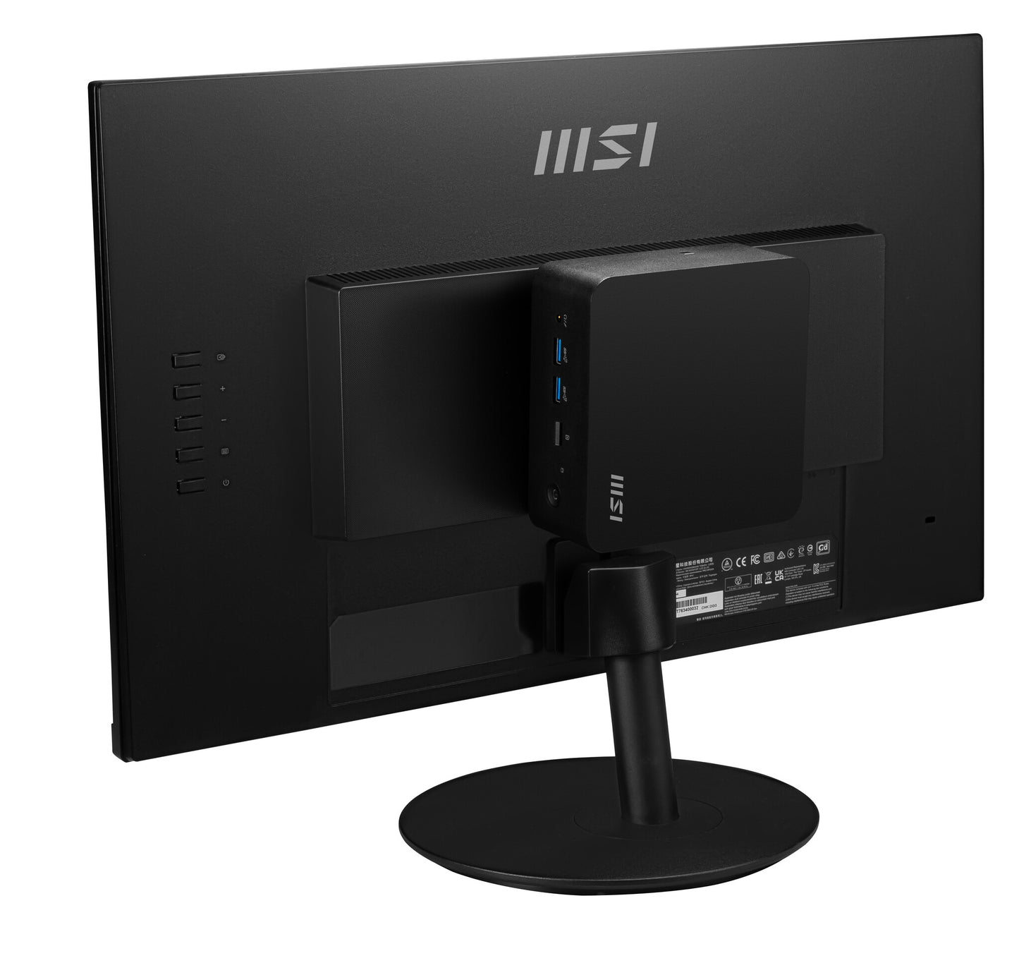 MSI Cubi NUC 1M-012BEU 0.84L sized PC Svart 150U Intel® SoC