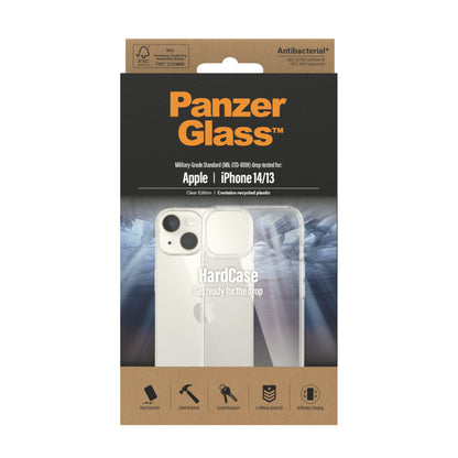 PanzerGlass ® HardCase iPhone 14 | 13 | Clear mobiltelefonfodral 15,5 cm (6.1") Omslag Transparent