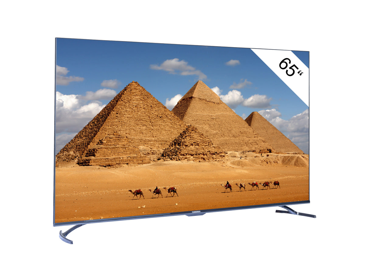 TORNADO 65UA3400X TV-apparat 165,1 cm (65") 4K Ultra HD Smart-TV Wi-Fi Svart 250 cd/m²