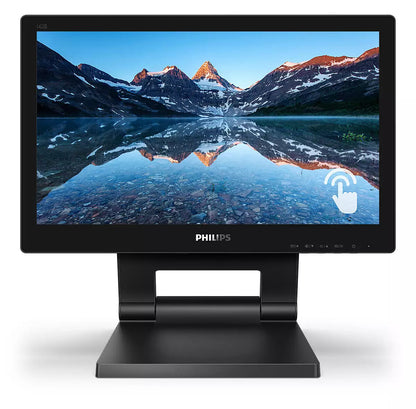 Philips 162B9T/00 platta pc-skärmar 39,6 cm (15.6") 1366 x 768 pixlar HD LCD Pekskärm Svart
