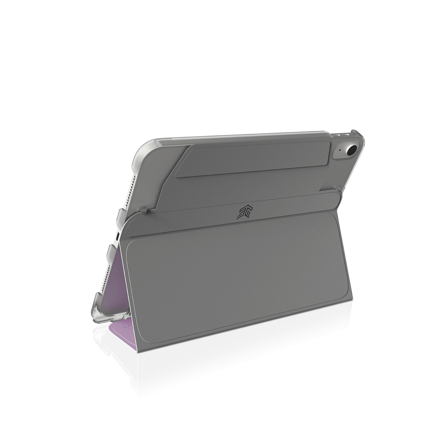 STM STM-222-383KX-04 iPad-fodral 27,7 cm (10.9") Folio Lila, Transparent