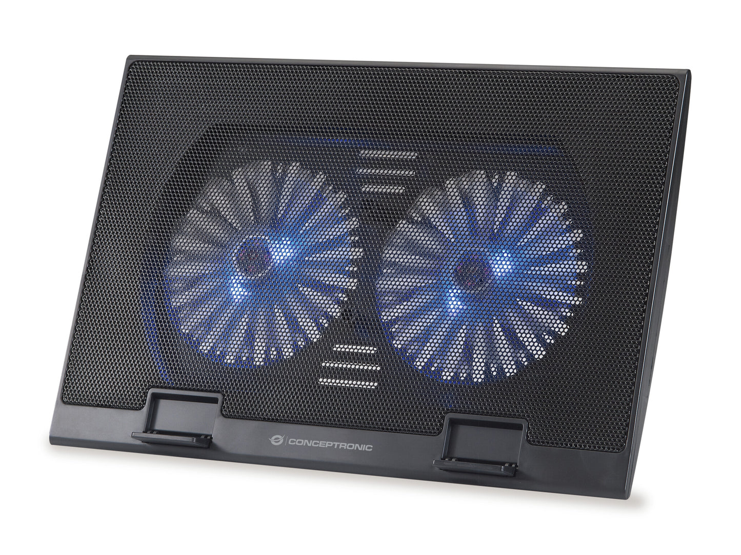 Conceptronic THANA02B kylningsdynor för bärbara datorer 43,2 cm (17") Svart