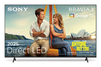 Sony K-85S3 2,15 m (84.6") 4K Ultra HD Smart-TV Wi-Fi Svart