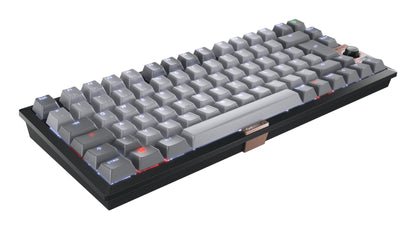 CHERRY KW 300 MX tangentbord Hem USB + Bluetooth QWERTZ tyska Svart, Koppar, Grå