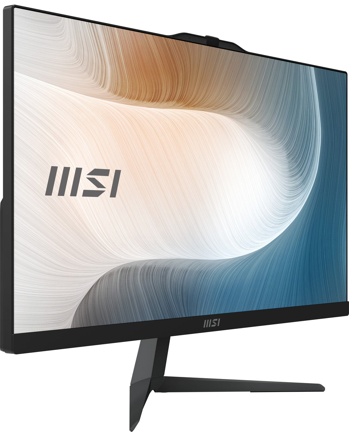 MSI Modern AM242P 1M-1204DE Intel Core 3 100U 60,5 cm (23.8") 1920 x 1080 pixlar Allt-i-ett-dator 16 GB DDR5-SDRAM 256 GB SSD Windows 11 Pro Wi-Fi 6E (802.11ax) Svart