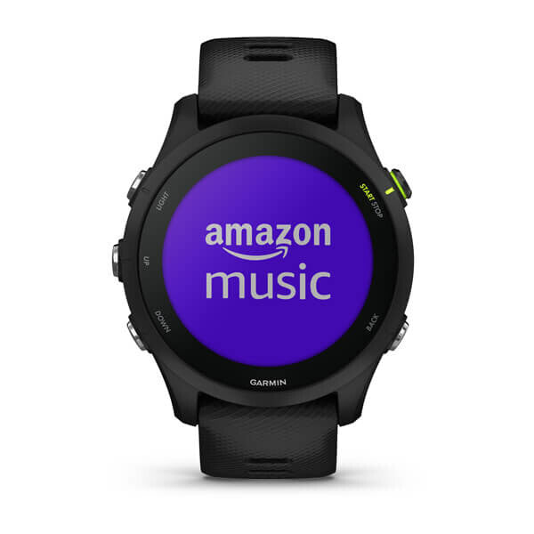 Garmin Forerunner 255 Music 3,3 cm (1.3") MIP 46 mm Digital 260 x 260 pixlar Pekskärm Svart Wi-Fi GPS