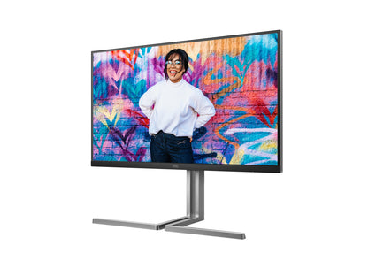 AOC U3 U32U3CV platta pc-skärmar 80 cm (31.5") 3840 x 2160 pixlar 4K Ultra HD LCD Svart