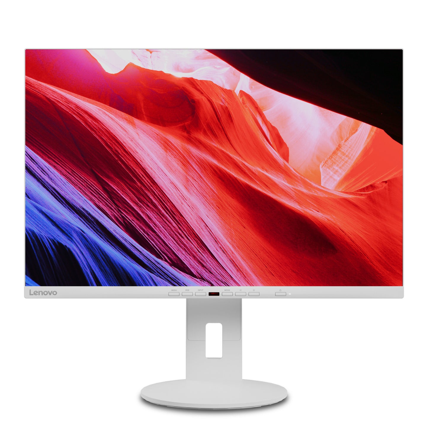 Lenovo C24d-20 LED display 61 cm (24") 1920 x 1200 pixlar Full HD Grå, Vit