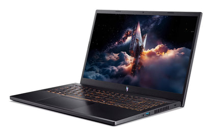 Acer Nitro V 15 ANV15-52-73ZM Intel® Core™ i7 i7-13620H Bärbar dator 39,6 cm (15.6") Full HD 16 GB DDR5-SDRAM 1 TB SSD NVIDIA GeForce RTX 5060 Wi-Fi 6 (802.11ax) Windows 11 Home tyska Svart