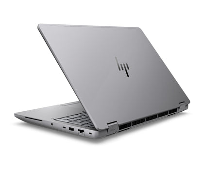 HP ZBook Fury G1i Mobile Workstation Intel Core Ultra 7 265HX Mobil arbetsstation 40,6 cm (16") WUXGA 64 GB DDR5-SDRAM 1 TB SSD NVIDIA RTX PRO 2000 Blackwell Wi-Fi 7 (802.11be) Windows 11 Pro AI Workstation, AI PC Silver