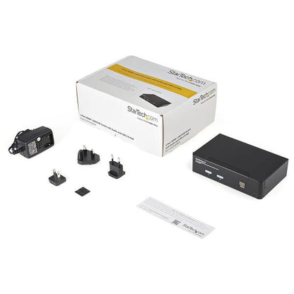 StarTech.com SV231HDMIUA KVM-switchar Svart