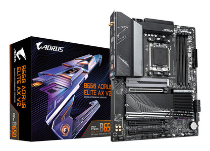 GIGABYTE B650 AORUS ELITE AX V2 moderkort AMD B650 AM5-sockel ATX