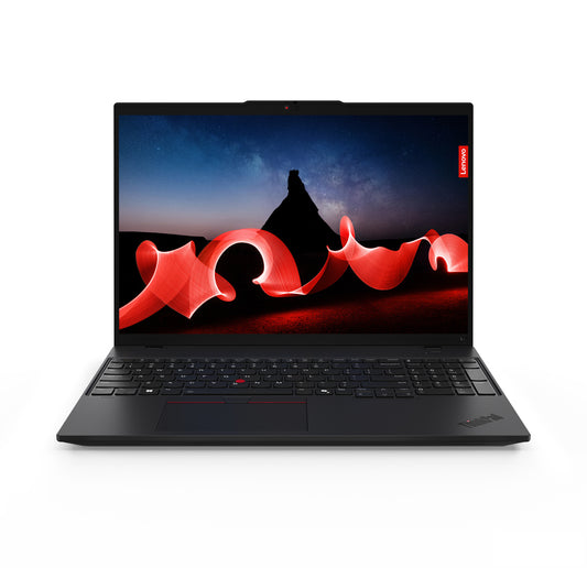Lenovo ThinkPad L16 Gen 1 (Intel) Intel Core Ultra 7 155U Bärbar dator 40,6 cm (16") WUXGA 16 GB DDR5-SDRAM 512 GB SSD Wi-Fi 6E (802.11ax) Windows 11 Pro Engelsk Svart