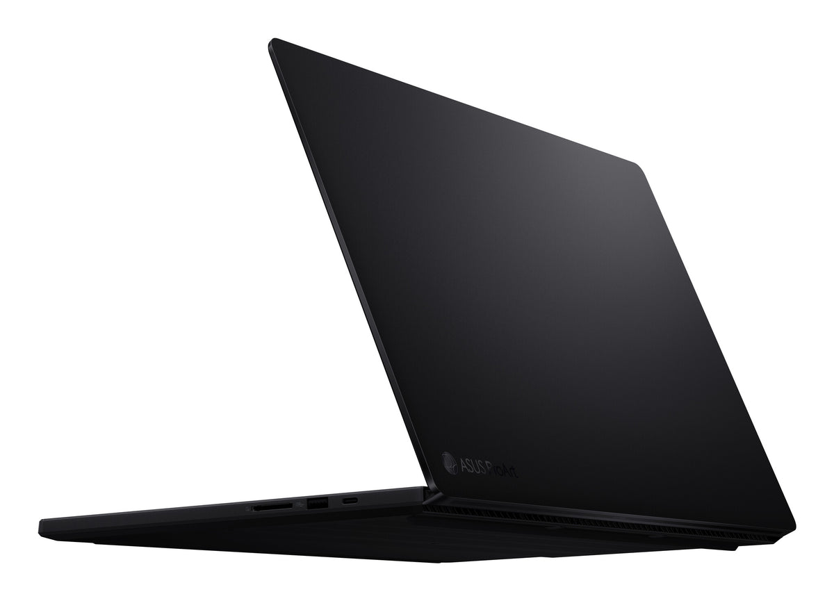 ASUS ProArt P16 H7606WW-SE002X Copilot+ PC AMD Ryzen AI 9 HX 370 Bärbar dator 40,6 cm (16") Pekskärm WQUXGA 64 GB LPDDR5x-SDRAM 2 TB SSD NVIDIA GeForce RTX 5080 Laptop GPU Wi-Fi 7 (802.11be) Windows 11 Pro tyska Svart