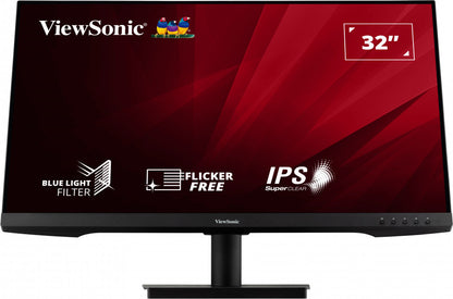 Viewsonic VA VA3209-2K-MHD platta pc-skärmar 81,3 cm (32") 2560 x 1440 pixlar Quad HD Svart