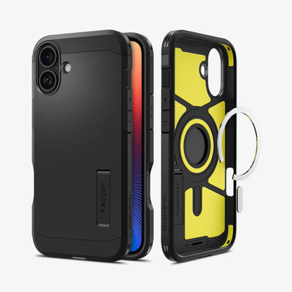 Spigen Tough Armor AI (MagFit) mobiltelefonfodral 15,5 cm (6.1") Mobilskal Svart