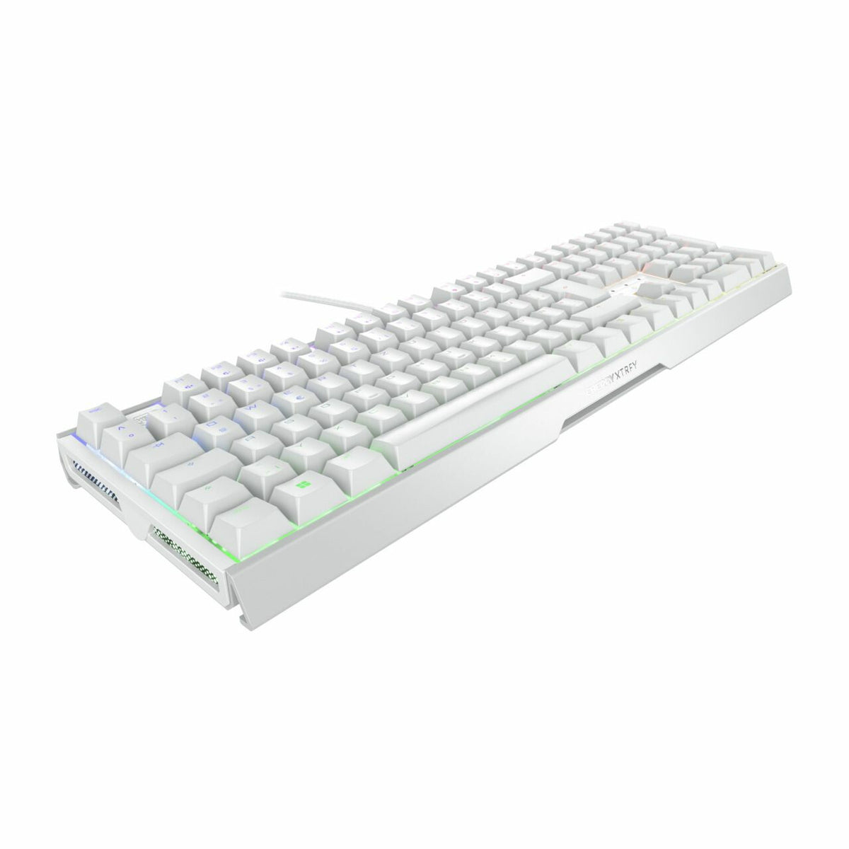 CHERRY XTRFY MX 3.1 tangentbord Spela USB QWERTZ tyska Vit