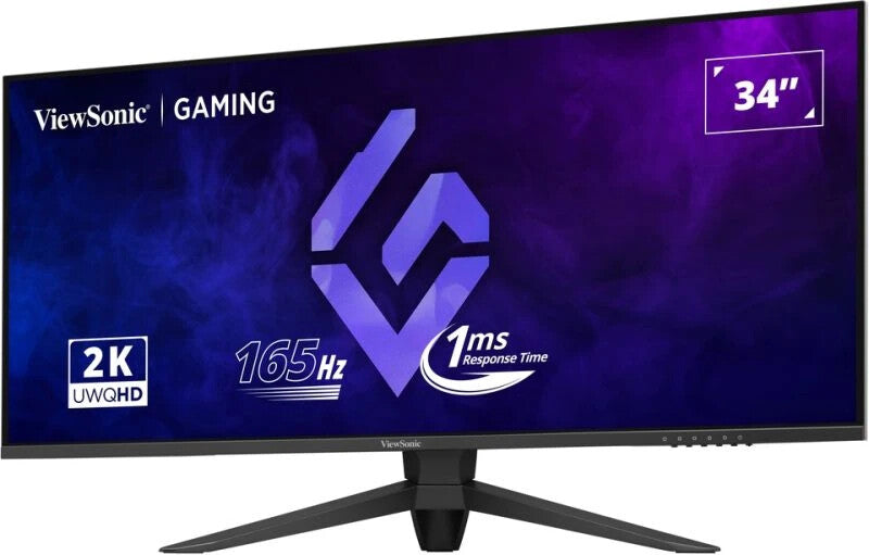 Viewsonic VX Series VX3480-2K-PRO platta pc-skärmar 86,4 cm (34") 3440 x 1440 pixlar UltraWide Quad HD LED Svart