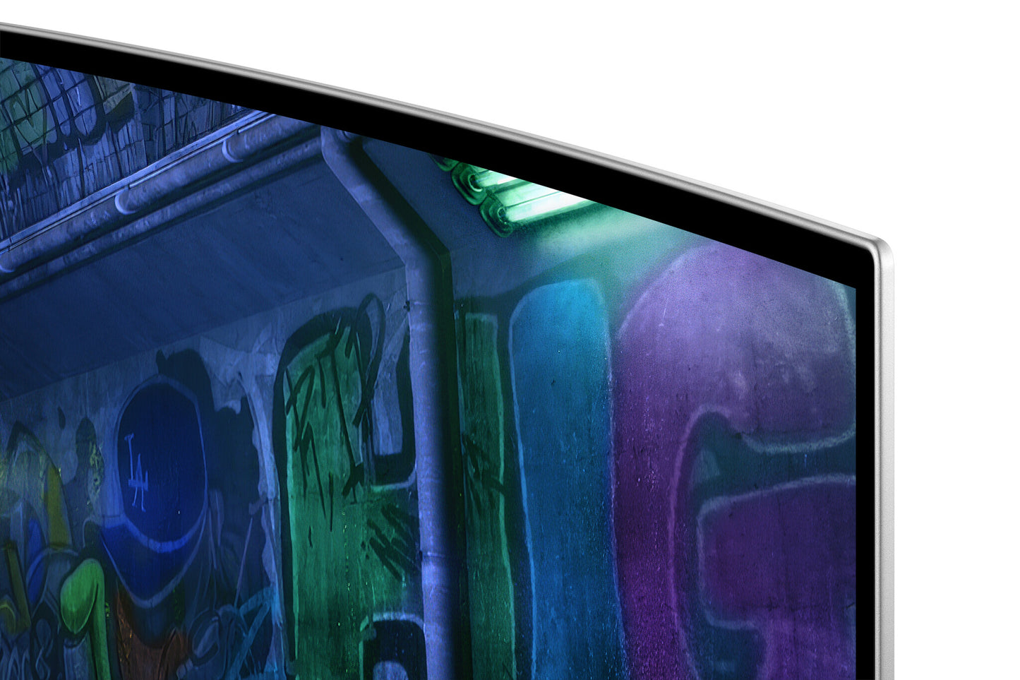 Samsung G93SD platta pc-skärmar 124,5 cm (49") 5120 x 1440 pixlar Dual QHD OLED Silver