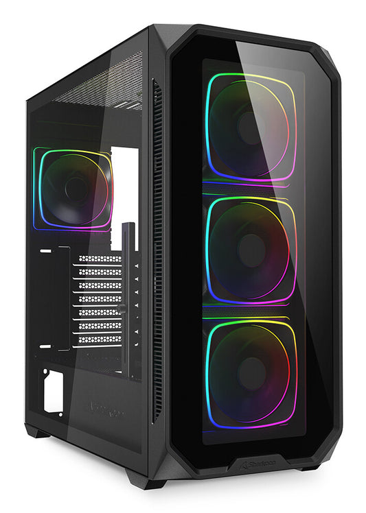 Sharkoon AK5G RGB Midi Tower Svart