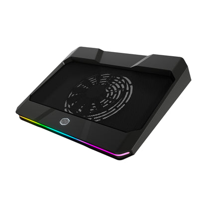 Cooler Master NotePal X150 Spectrum kylningsdynor för bärbara datorer 43,2 cm (17") 1000 RPM Svart