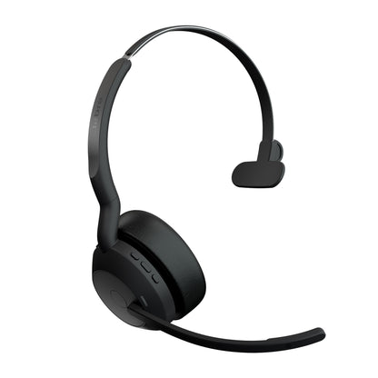 Jabra Evolve2 55 Headset Kabel & Trådlös Huvudband Kontor/callcenter Bluetooth Laddningsställ Svart