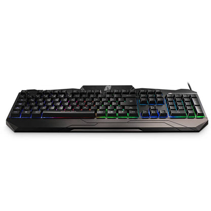 MediaRange MRGS102 tangentbord Mus inkluderad Spela USB QWERTZ tyska Svart