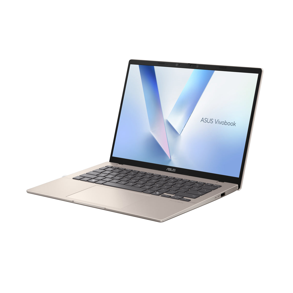 ASUS Vivobook 14 X1407QA-LY045W Copilot+ PC Snapdragon X1-26-100 Bärbar dator 35,6 cm (14") WUXGA 16 GB LPDDR5x-SDRAM 512 GB SSD Wi-Fi 6E (802.11ax) Windows 11 Home Guld