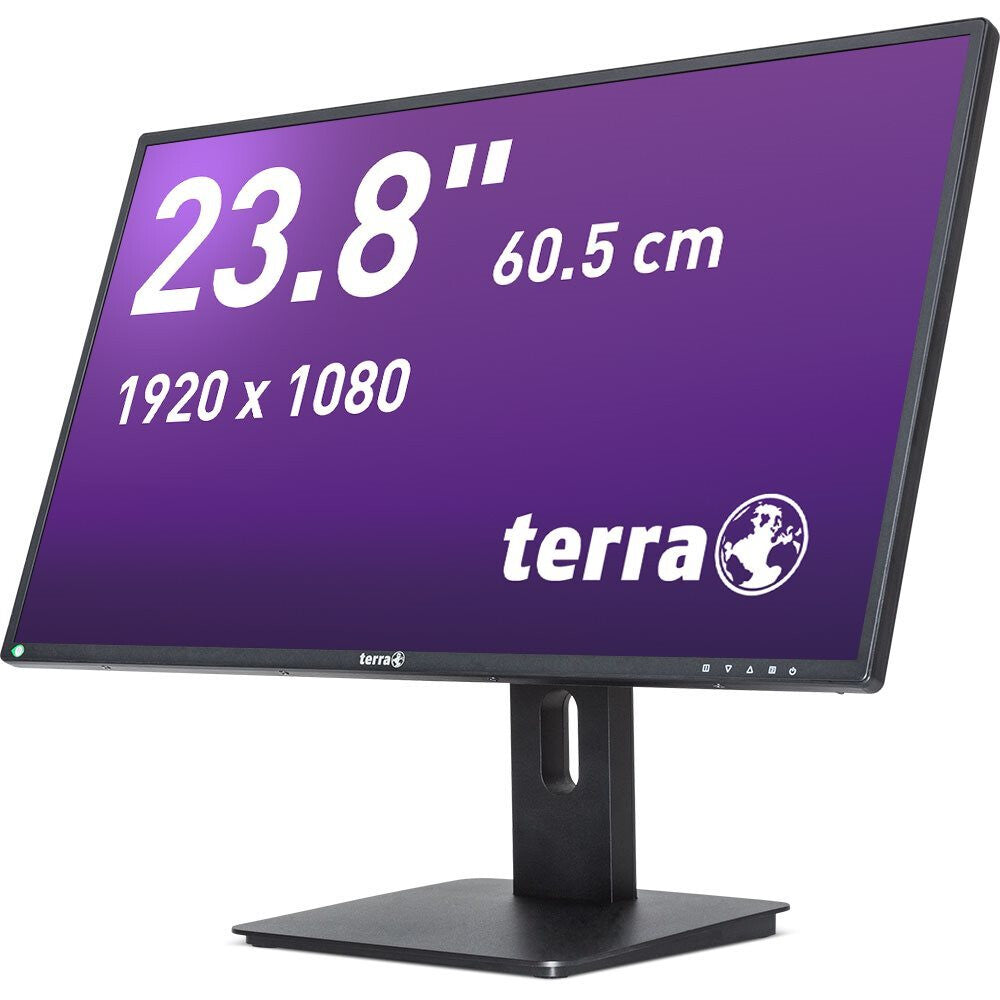 TERRA 3030206 LED display 60,5 cm (23.8") 1920 x 1080 pixlar Full HD Svart