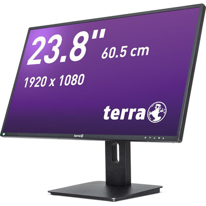 TERRA 3030206 LED display 60,5 cm (23.8") 1920 x 1080 pixlar Full HD Svart