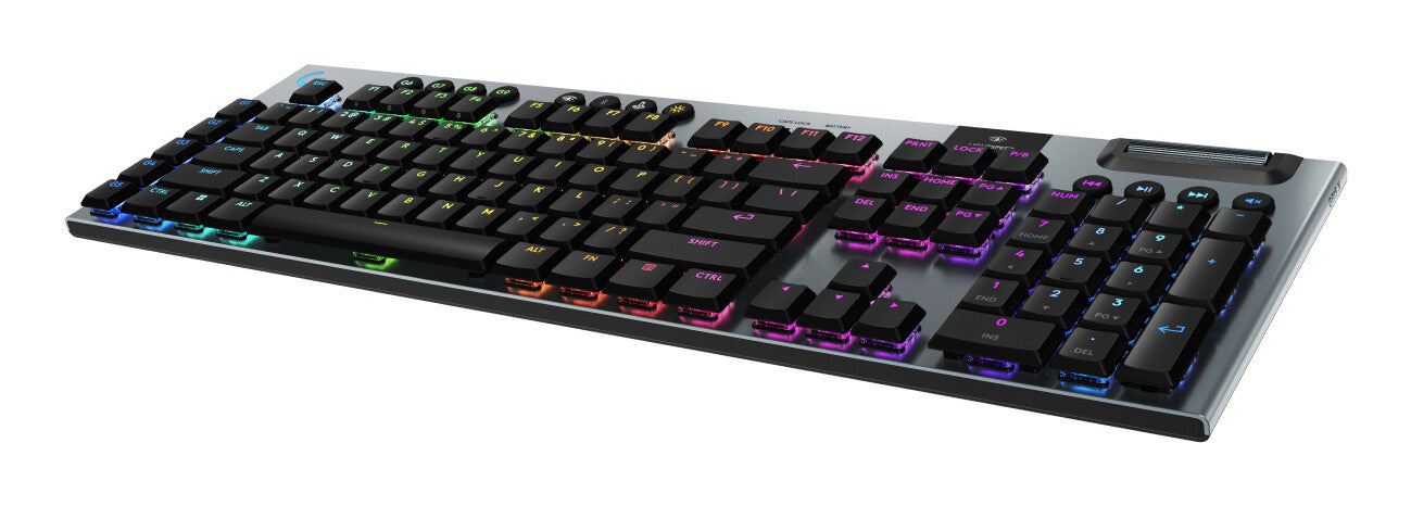 Logitech G G915 X LIGHTSPEED tangentbord Spela USB + RF Wireless + Bluetooth QWERTY Nordic Svart