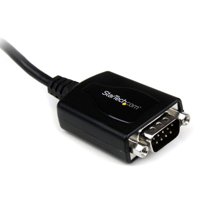 StarTech.com 30 cm USB till RS232 seriell DB9 kabeladapter med COM-retention