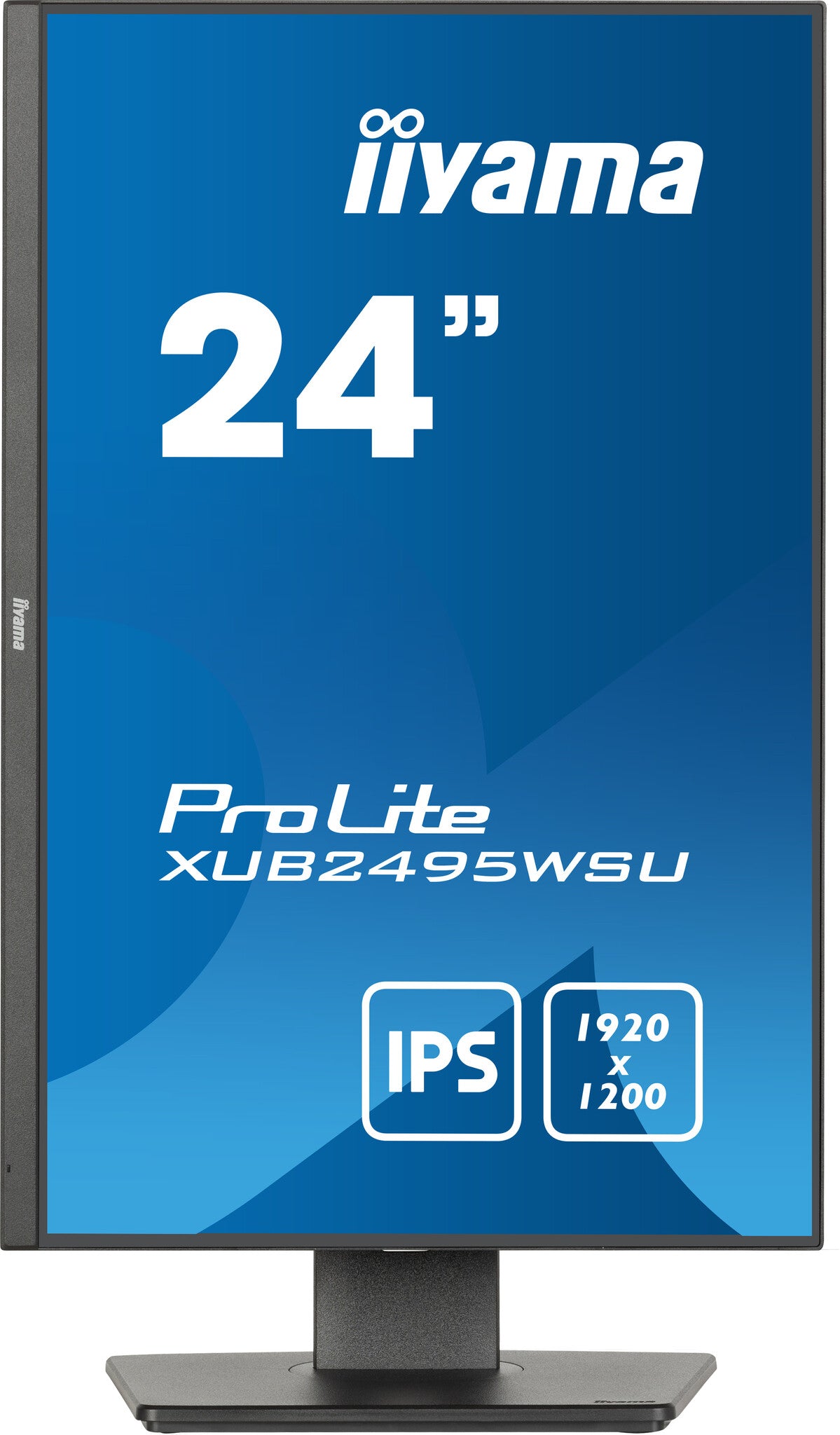 iiyama ProLite XUB2495WSU-B7 platta pc-skärmar 61,2 cm (24.1") 1920 x 1200 pixlar 4K Ultra HD LED Svart