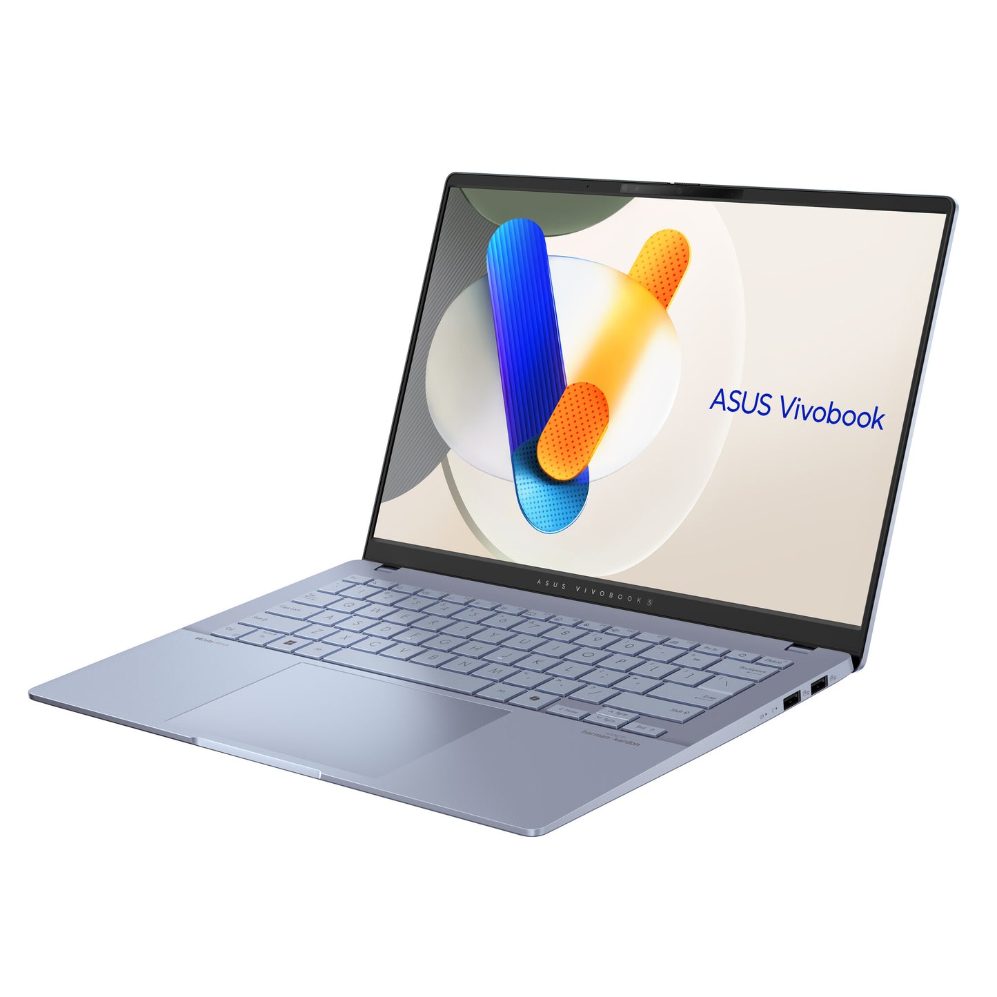 ASUS Vivobook S 14 OLED S5406SA-QD004W Copilot+ PC Intel Core Ultra 5 226V Bärbar dator 35,6 cm (14") WUXGA 16 GB LPDDR5x-SDRAM 512 GB SSD Wi-Fi 7 (802.11be) Windows 11 Home Belgiskt Blå
