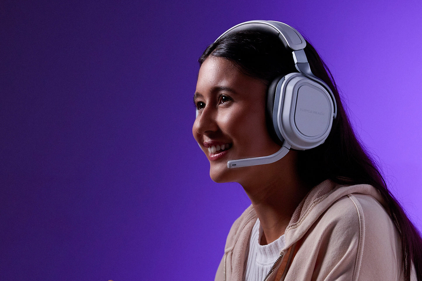 Turtle Beach Stealth 700 Headset Kabel Huvudband Spela Bluetooth Grå, Vit