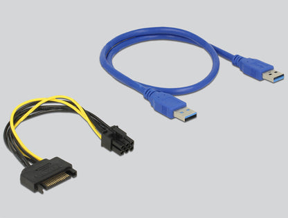 DeLOCK 41426 nätverkskort/adapters Intern PCI, PCIe, USB 3.2 Gen 1 (3.1 Gen 1)