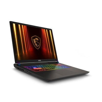 MSI Vector 17 HX AI A2XWJG-039 Intel Core Ultra 9 275HX Bärbar dator 43,2 cm (17") Quad HD+ 32 GB DDR5-SDRAM 2 TB SSD NVIDIA GeForce RTX 5090 Wi-Fi 7 (802.11be) Windows 11 Home tyska Grå