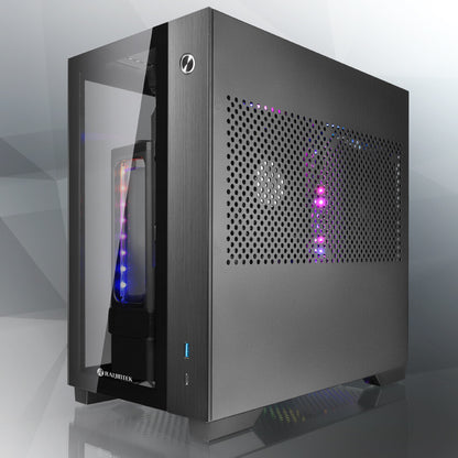 RAIJINTEK PAEAN Mini Mini Tower Svart