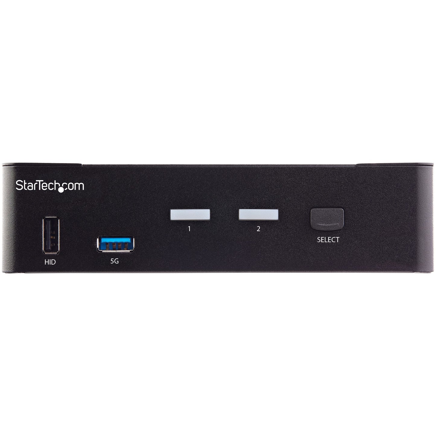 StarTech.com 2-ports HDMI KVM-switch - En skärm 4K 60 Hz Ultra HD HDR - Desktop HDMI 2.0 KVM-switch med 2 portar USB 3.0-hubb (5 Gbit/s) och 4x USB 2.0 HID, ljud - Snabbtangenter för omkoppling - TAA