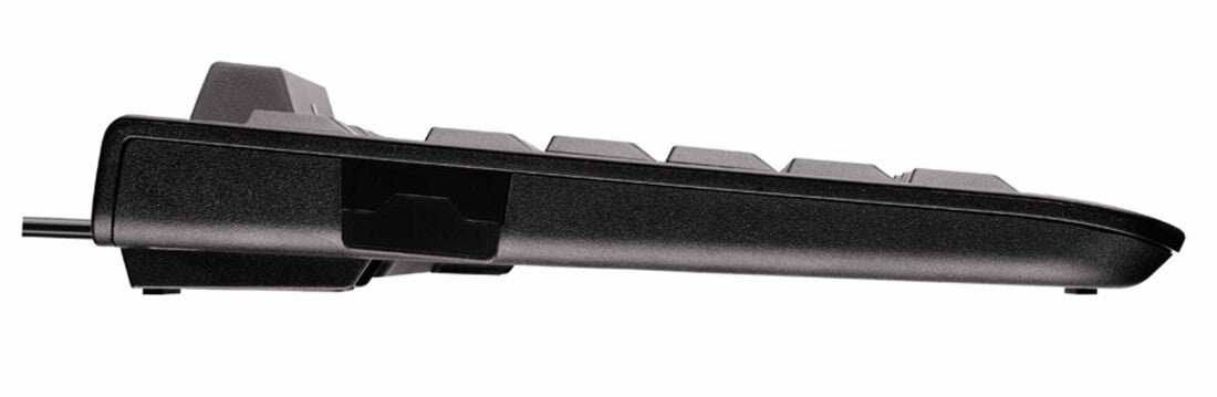 CHERRY KC 1000 SC tangentbord Universal USB AZERTY Belgiskt Svart