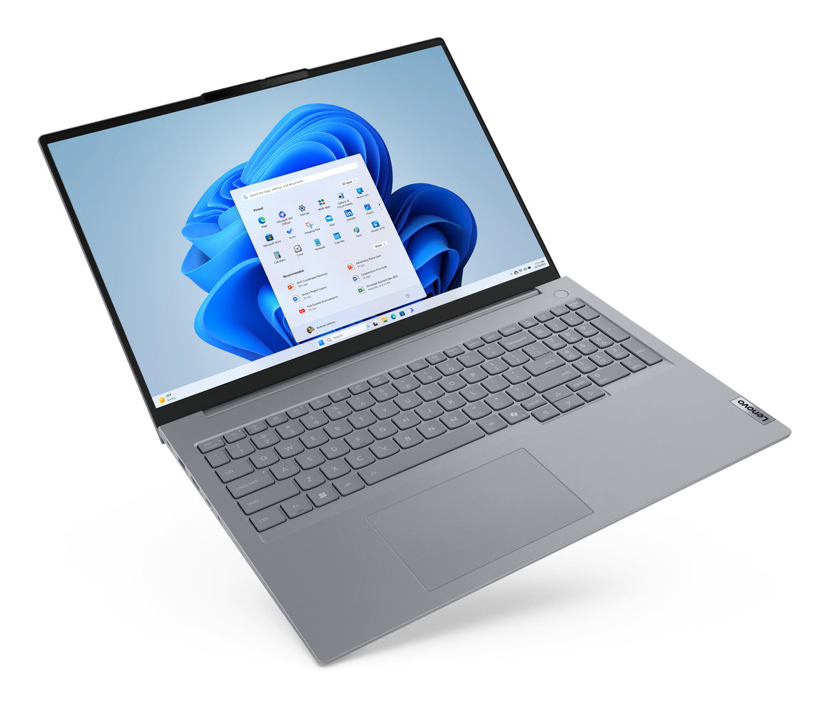 Lenovo ThinkBook 16 G8 IAL Intel Core Ultra 9 185H Bärbar dator 40,6 cm (16") WUXGA 16 GB DDR5-SDRAM 512 GB SSD Wi-Fi 6E (802.11ax) Windows 11 Pro Nordic Grå